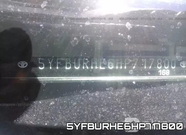 5YFBURHE6HP717800 фото 10