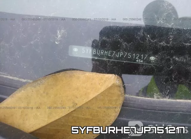 5YFBURHE7JP751217 фото 10