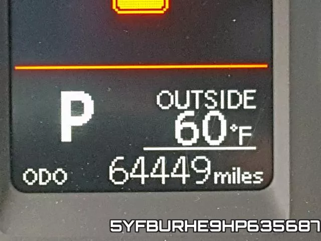 5YFBURHE9HP635687 фото 9
