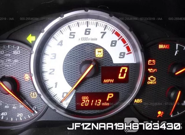 JF1ZNAA19H8703430 фото 8