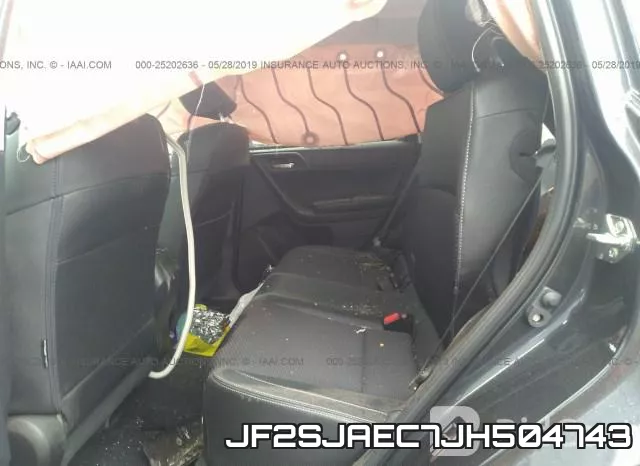 JF2SJAEC7JH504743 фото 9