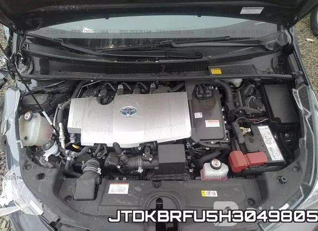 JTDKBRFU5H3049805 фото 2
