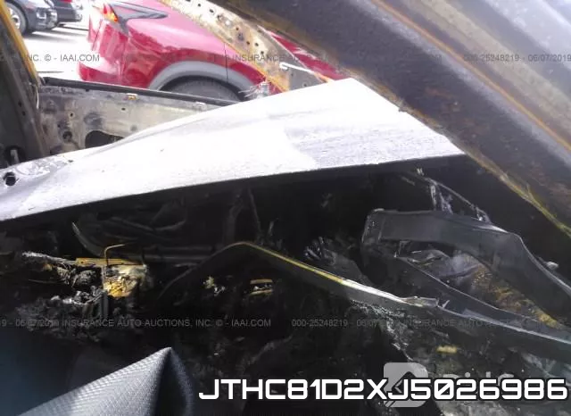 JTHC81D2XJ5026986 фото 6