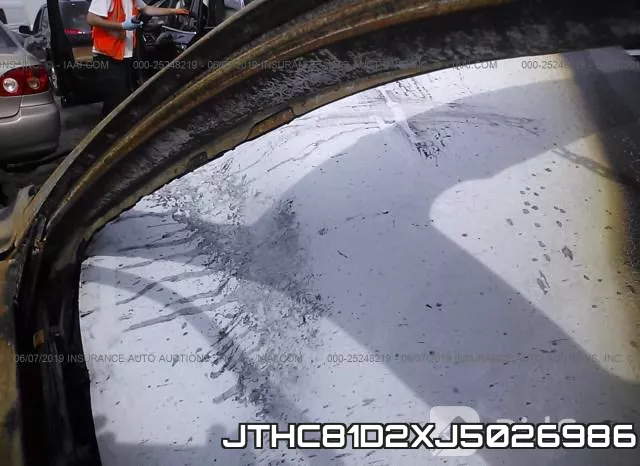JTHC81D2XJ5026986 фото 8