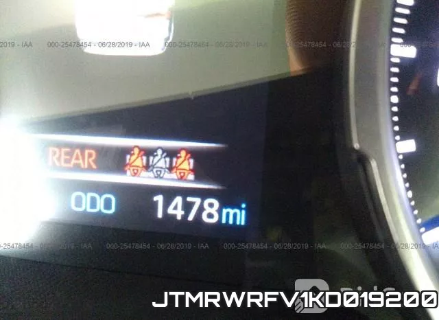 JTMRWRFV1KD019200 фото 8