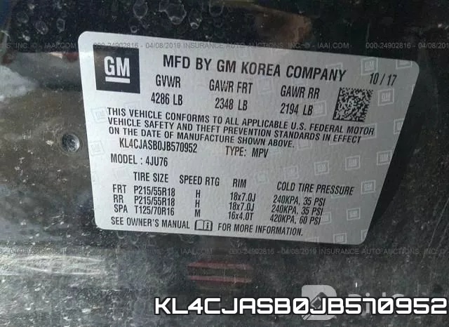 KL4CJASB0JB570952 фото 10