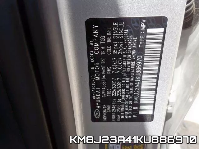 KM8J23A41KU886970 фото 2
