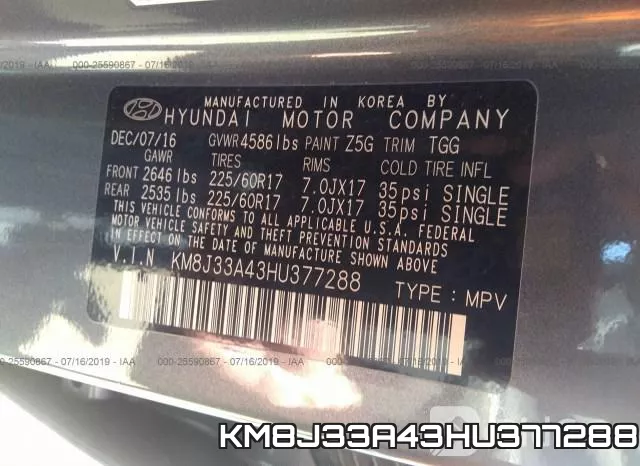 KM8J33A43HU377288 фото 10
