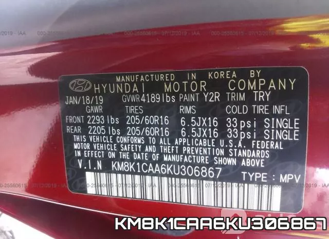 KM8K1CAA6KU306867 фото 10