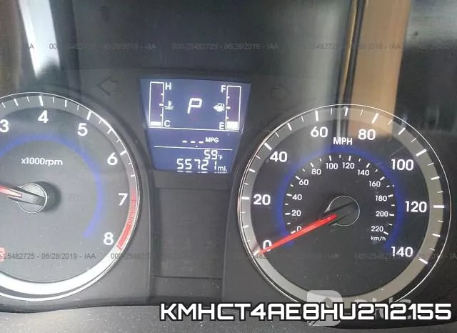 KMHCT4AE8HU272155 фото 8