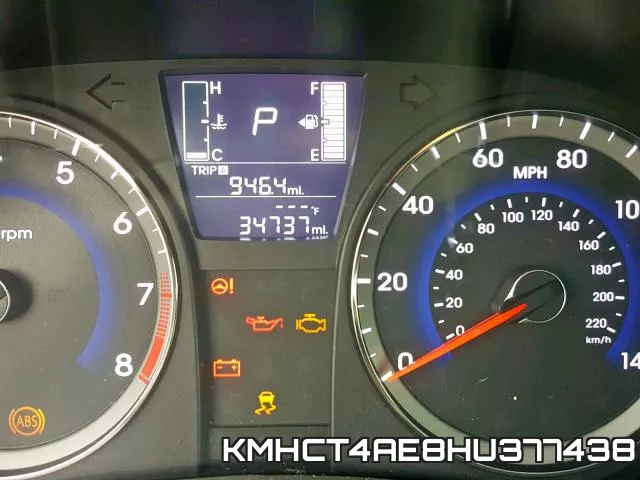 KMHCT4AE8HU377438 фото 9