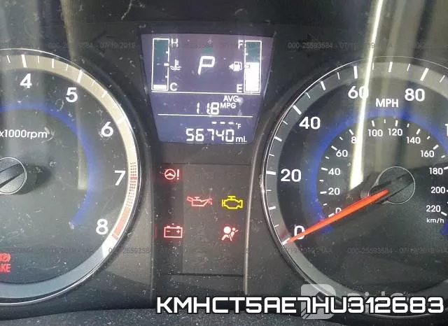 KMHCT5AE7HU312683 фото 8