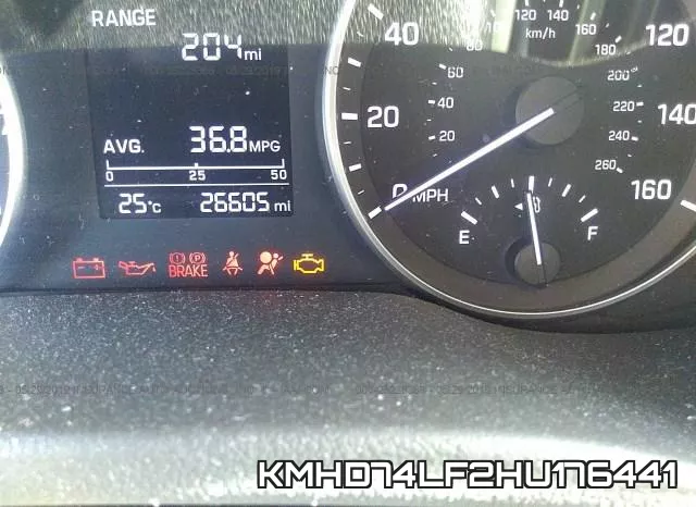 KMHD74LF2HU176441 фото 8