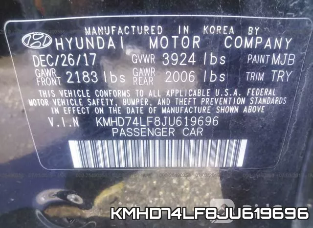 KMHD74LF8JU619696 фото 10