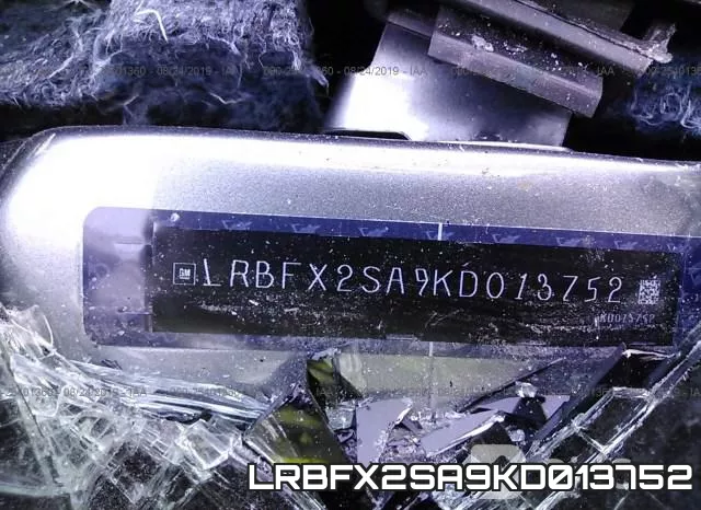 LRBFX2SA9KD013752 фото 10