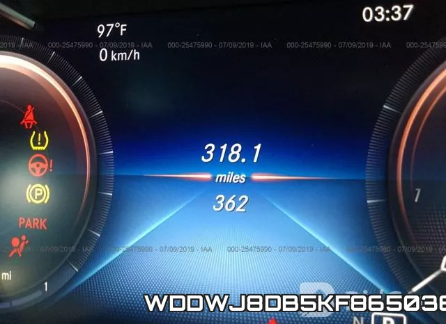 WDDWJ8DB5KF865036 фото 8