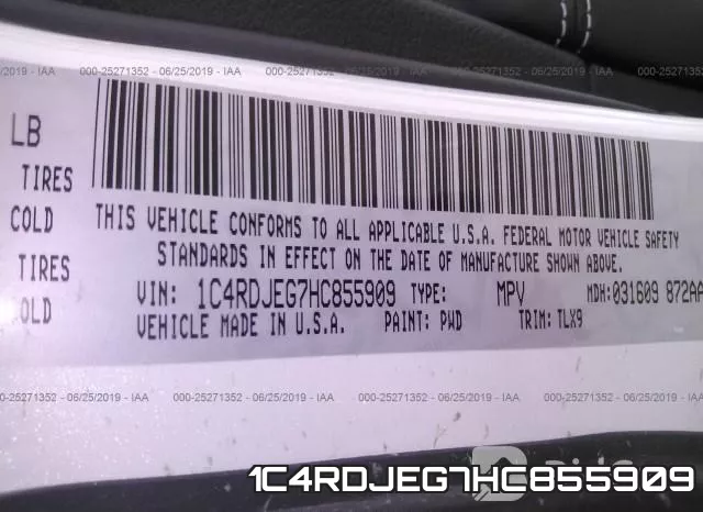 1C4RDJEG7HC855909 фото 10