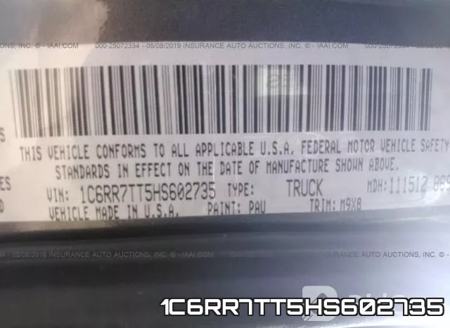 1C6RR7TT5HS602735 фото 10