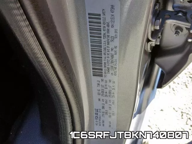 1C6SRFJT8KN740807 фото 2