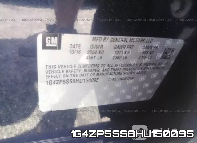 1G4ZP5SS8HU150095 фото 10