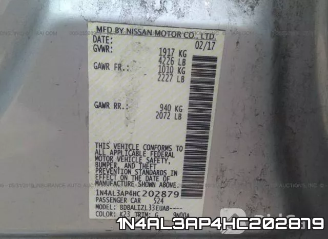 1N4AL3AP4HC202879 фото 10