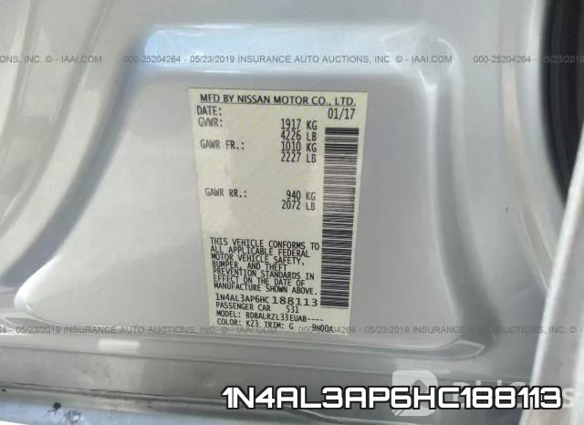 1N4AL3AP6HC188113 фото 10