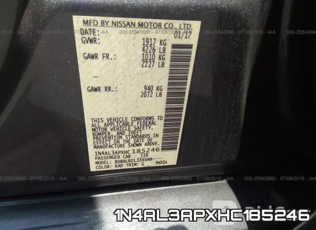 1N4AL3APXHC185246 фото 10