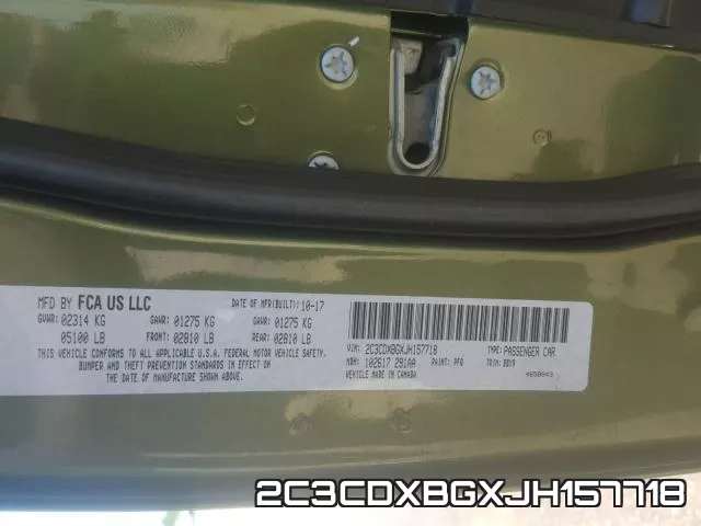 2C3CDXBGXJH157718 фото 2