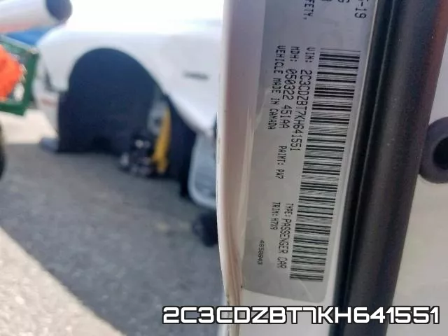 2C3CDZBT7KH641551 фото 2