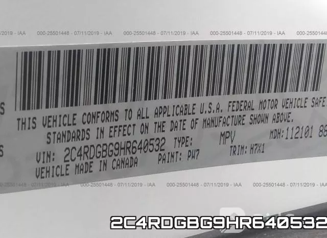 2C4RDGBG9HR640532 фото 10