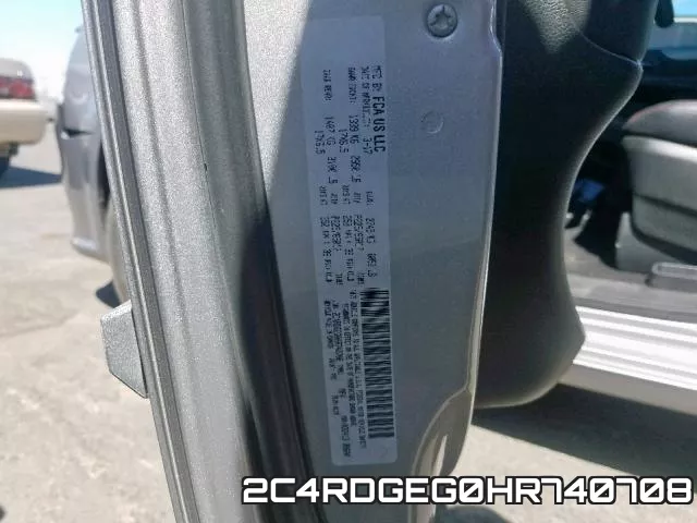 2C4RDGEG0HR740708 фото 2