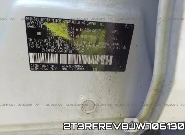 2T3RFREV8JW706130 фото 10