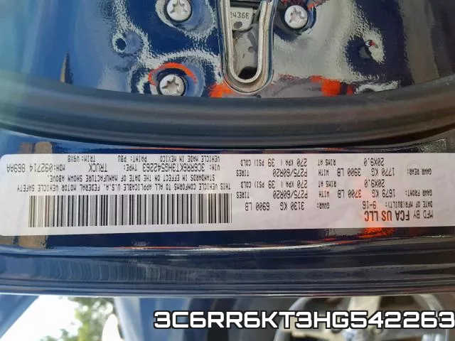 3C6RR6KT3HG542263 фото 2
