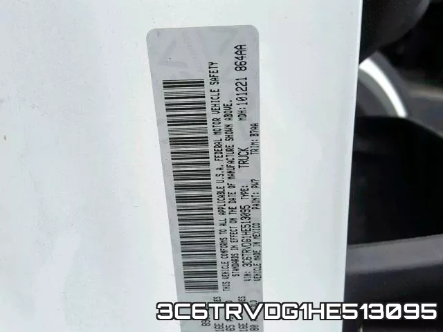 3C6TRVDG1HE513095 фото 2