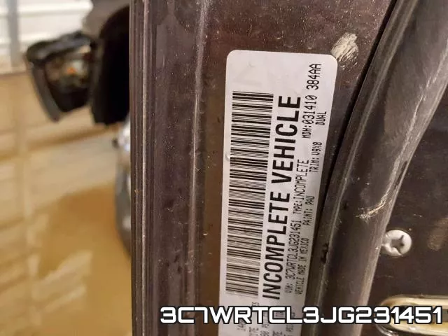 3C7WRTCL3JG231451 фото 2