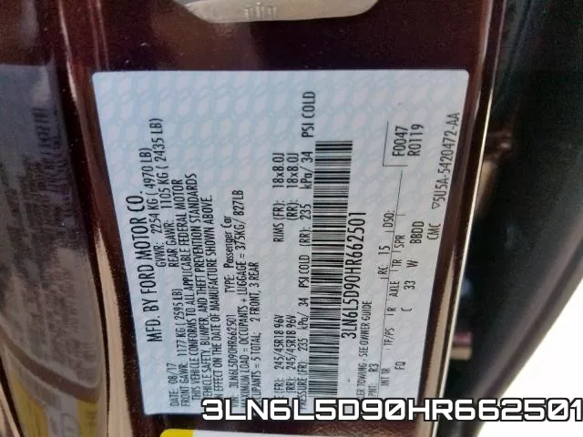 3LN6L5D90HR662501 фото 2