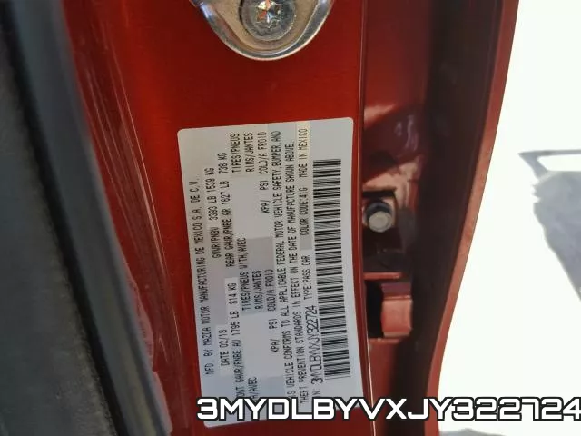 3MYDLBYVXJY322724 фото 2