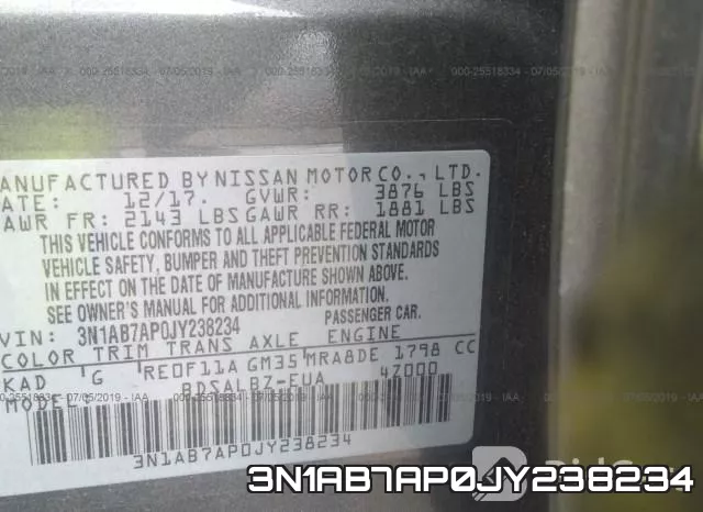 3N1AB7AP0JY238234 фото 10