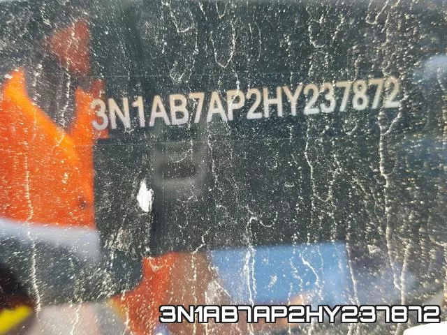 3N1AB7AP2HY237872 фото 2