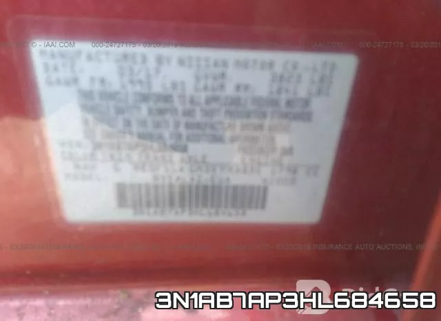 3N1AB7AP3HL684658 фото 10