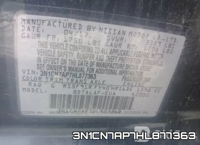3N1CN7AP7HL877363 фото 10