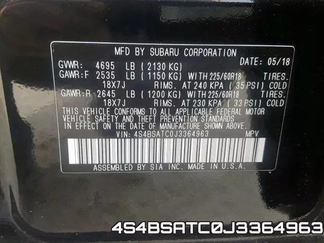 4S4BSATC0J3364963 фото 2