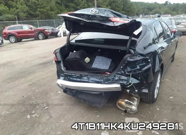 4T1B11HK4KU249281 фото 7