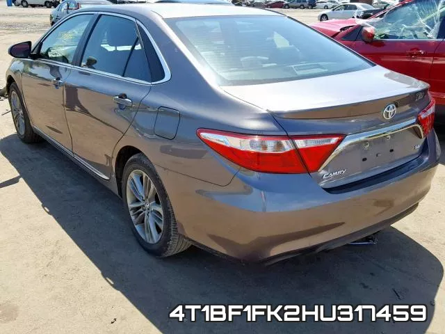 4T1BF1FK2HU317459 фото 4