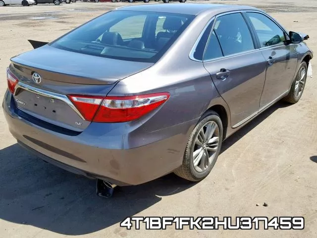4T1BF1FK2HU317459 фото 5