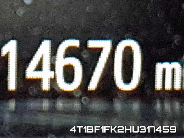 4T1BF1FK2HU317459 фото 9