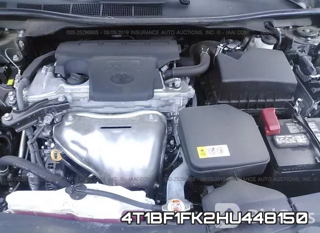 4T1BF1FK2HU448150 фото 2
