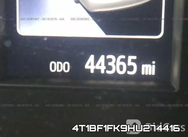 4T1BF1FK9HU274416 фото 7