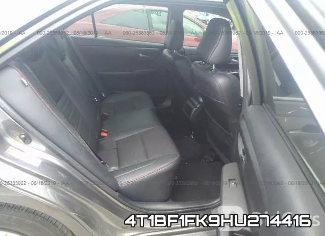 4T1BF1FK9HU274416 фото 8