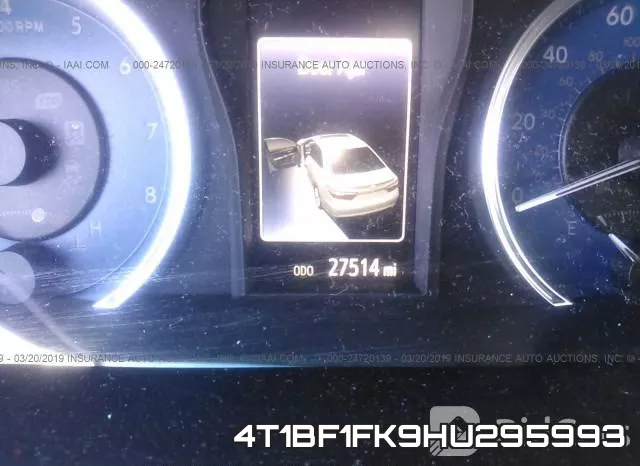 4T1BF1FK9HU295993 фото 8